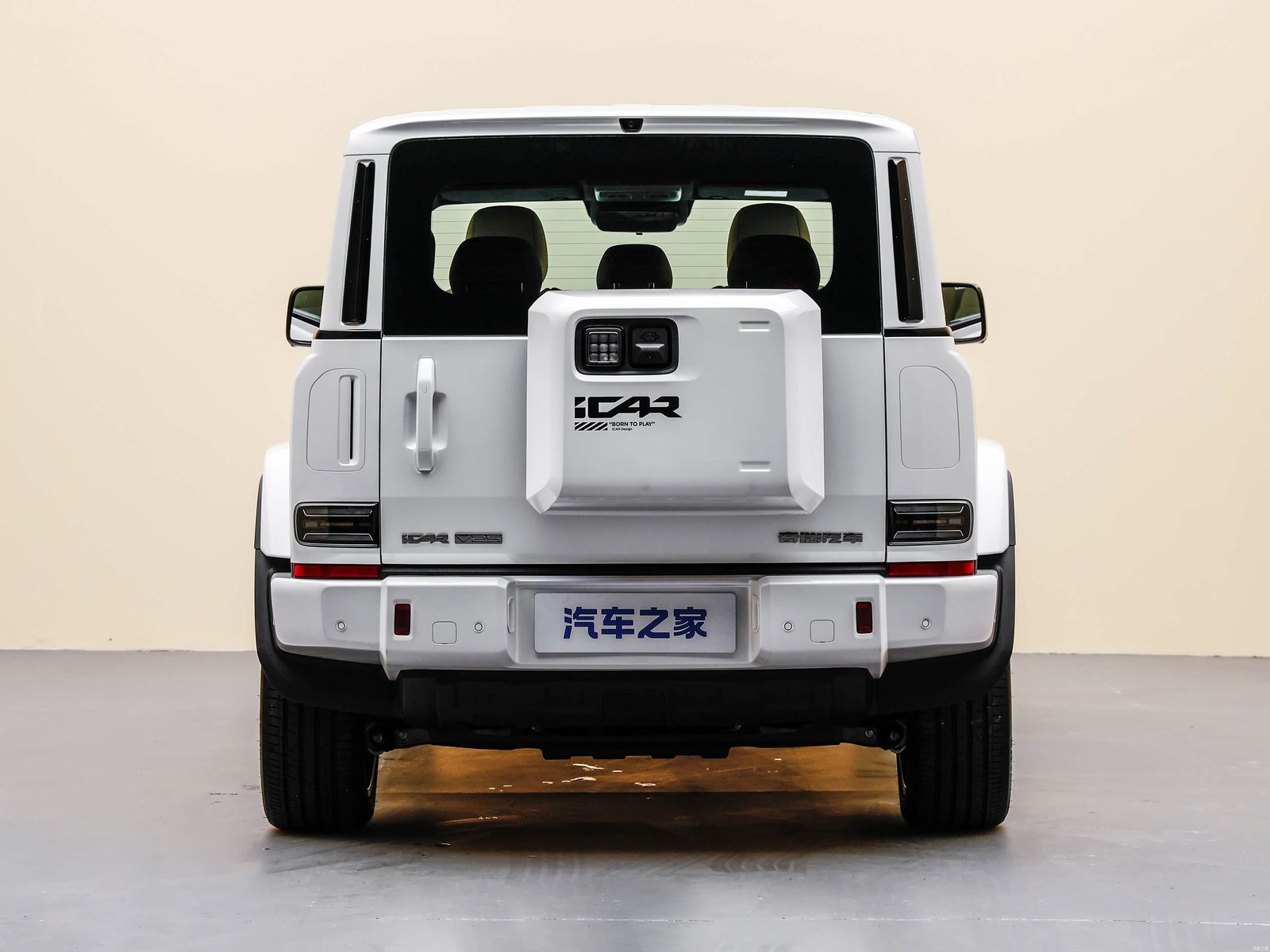 Chery Group iCAR V25 EREV 2026 - exterior, rear view, China market