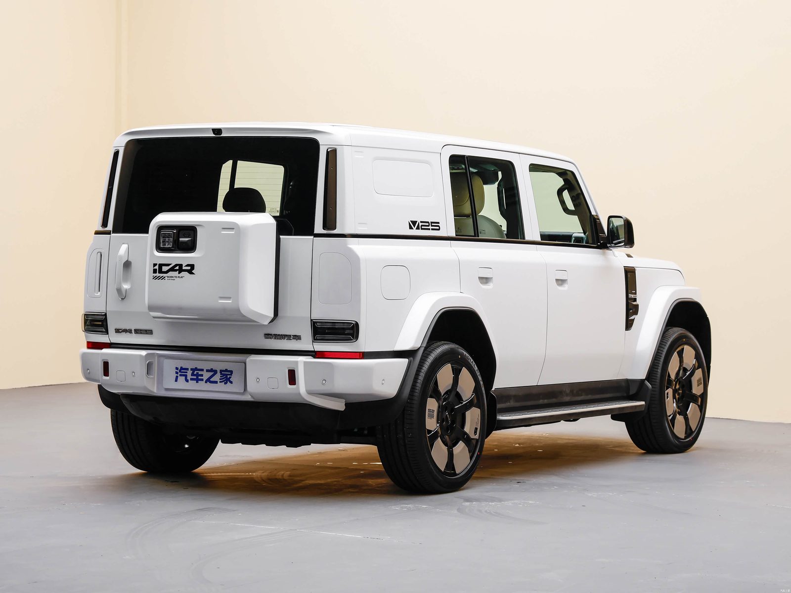 Chery Group iCAR V25 EREV 2026 - exterior, rear three quarter opposite, China market