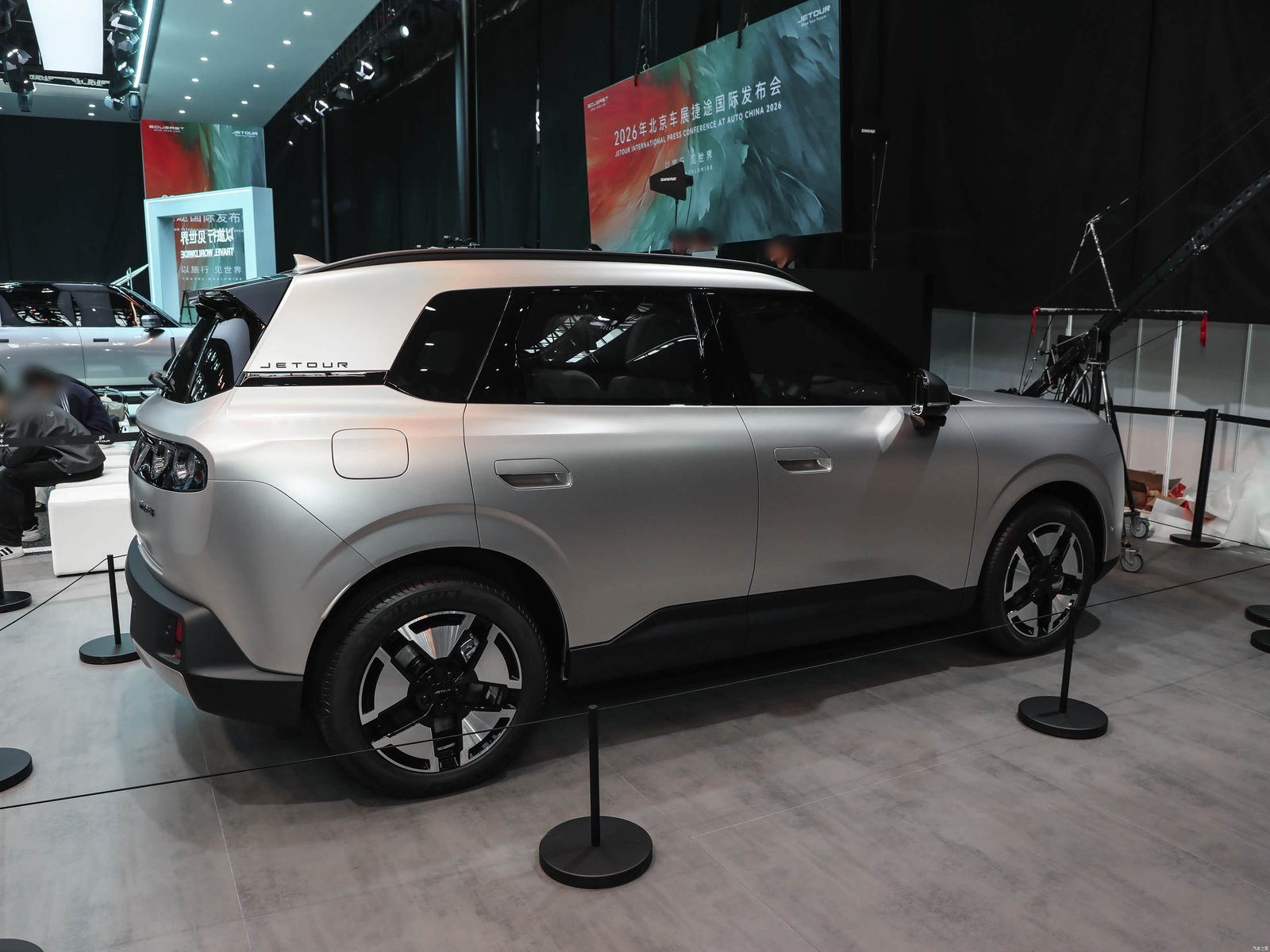 Chery Group Jetour Huanyouzhe EV 2026 - exterior, side profile show, China 2026 pre-sale auto-show reference market