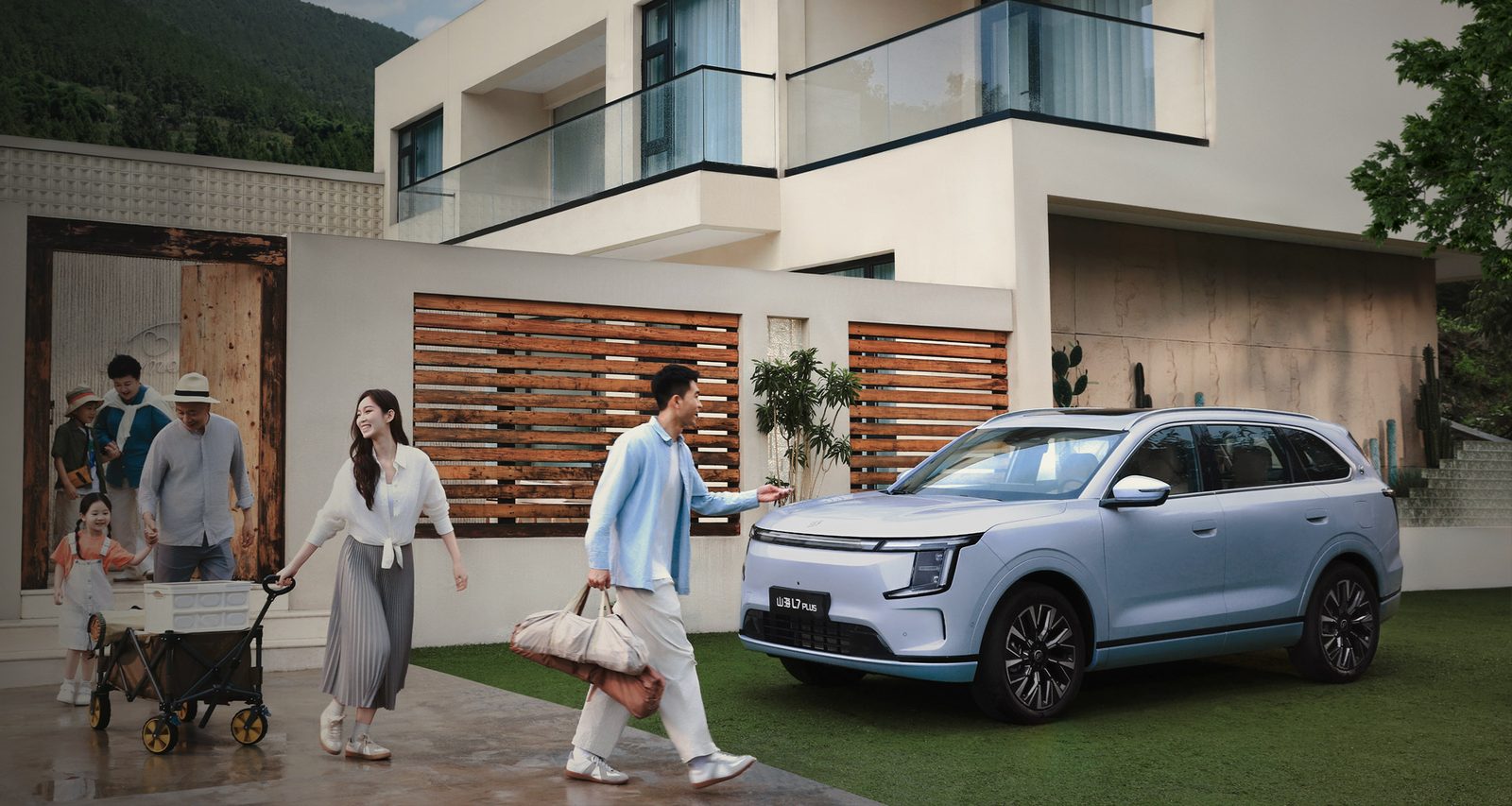 Chery Group Jetour Shanhai L7 PLUS PHEV - exterior, lifestyle, China market