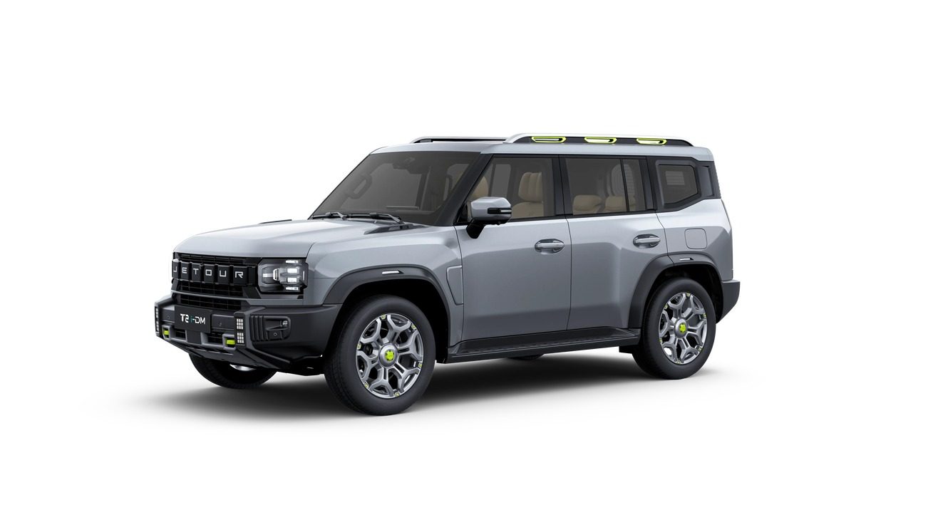 Chery Group Jetour Shanhai T2 / Traveller C-DM 2025 — главное фото модели, экстерьер, studio front 3q clean, рынок China / global Jetour T2 i-DM reference
