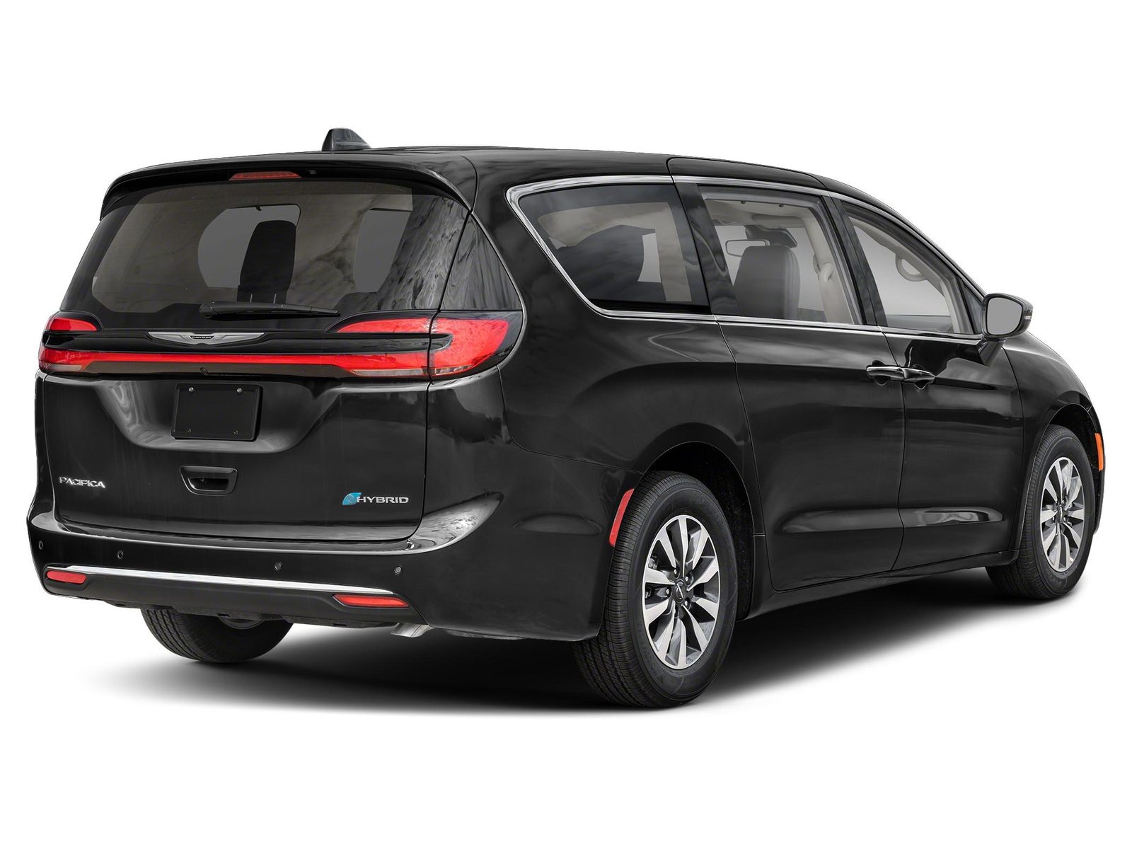 Chrysler Pacifica Plug-in Hybrid 2017 - exterior, rear 3q studio black, US / EV Query only market