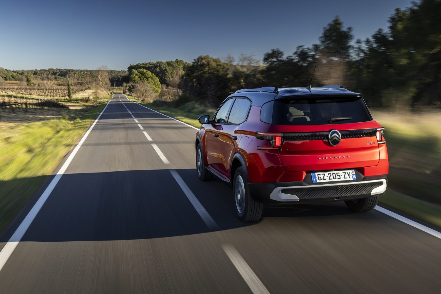 Citroen e-C3 Aircross 2024 - exterior, rear three-quarter view, Europe market