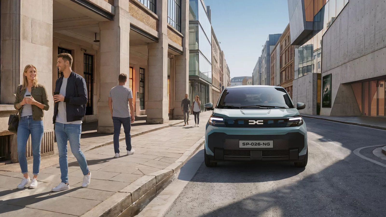 Dacia Spring Second Generation 2026 - exterior, front action