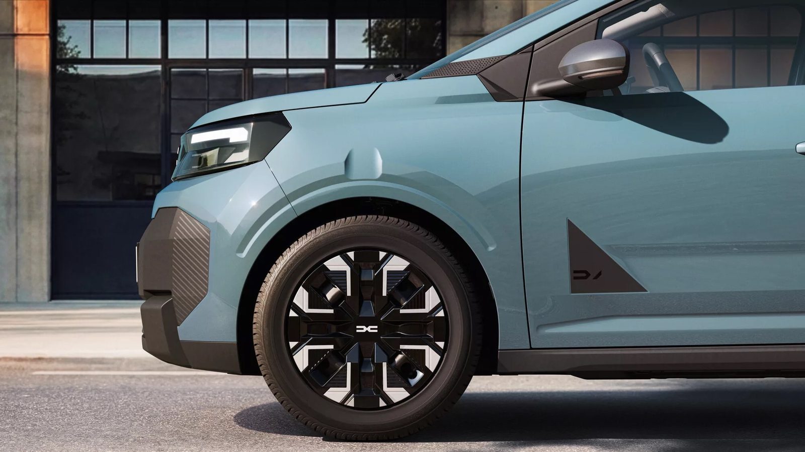 Dacia Spring Second Generation 2026 - exterior, front side detail