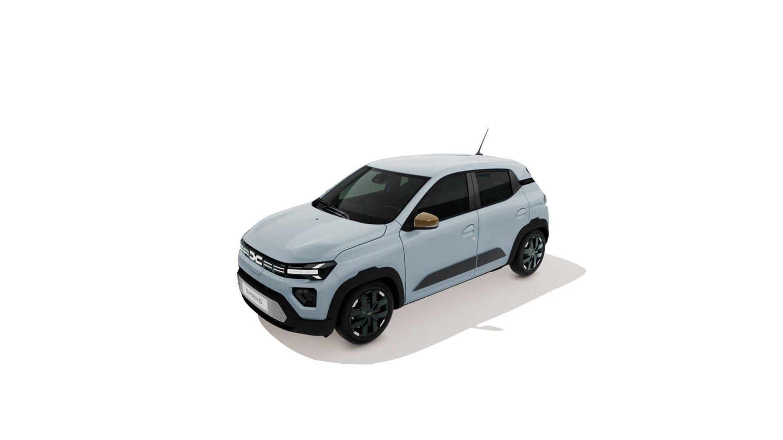 Dacia Spring 2024 — экстерьер, вид спереди, рынок global