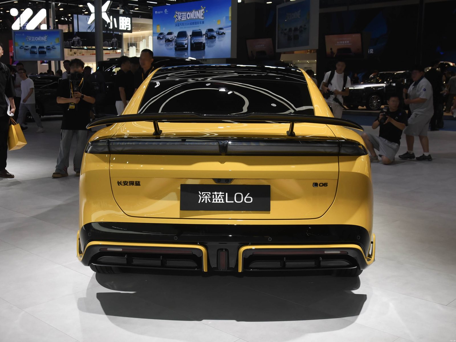 Deepal L06 Track Package Special Edition 2026 - exterior, rear view, China 2026 show reference market