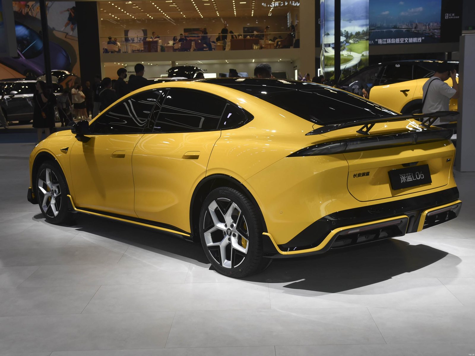 Deepal L06 Track Package Special Edition 2026 - exterior, rear three-quarter view, China 2026 show reference market