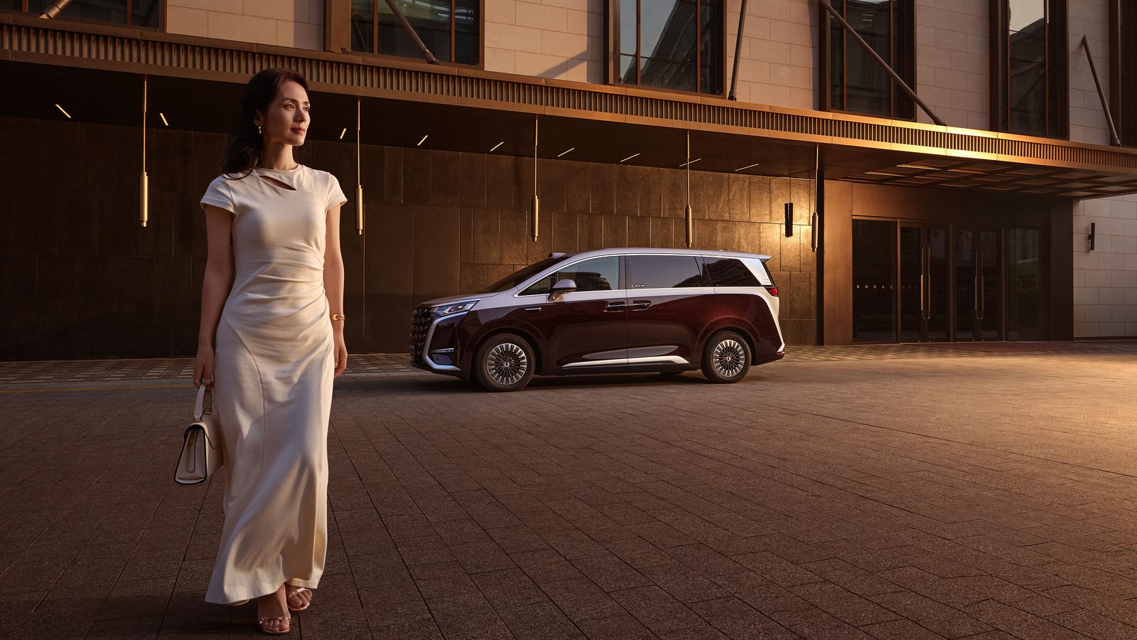 Denza D9 EV 2025 - exterior, side view, China market