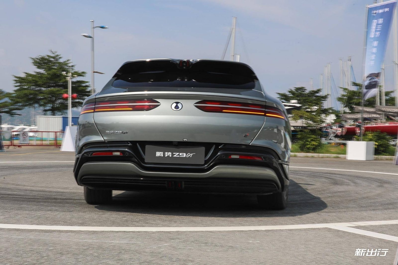 Denza N9 PHEV 2026 — экстерьер, вид сзади, рынок CN