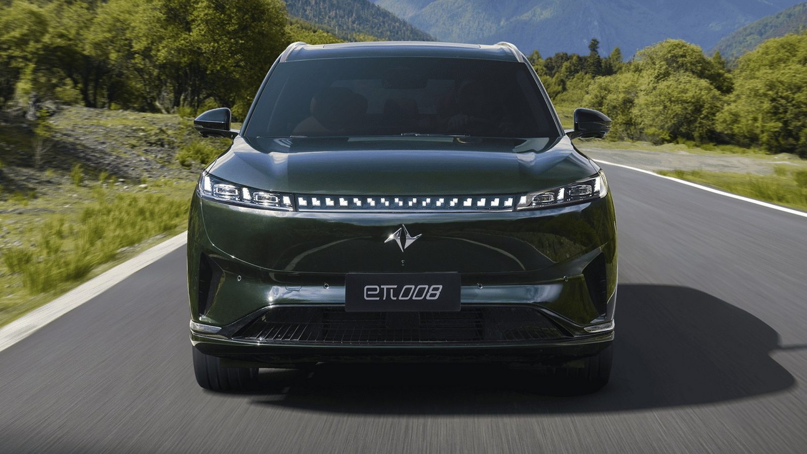 Dongfeng eπ 008 EREV 2024 — экстерьер, front road, рынок internal_mvp