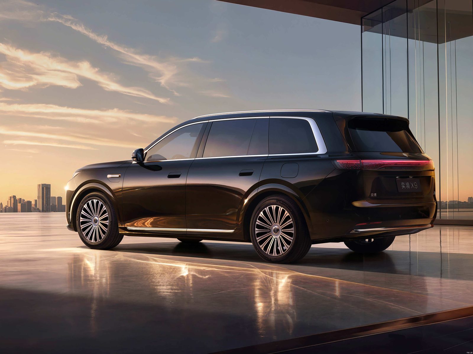 Dongfeng Yijing X9 EREV 2026 - exterior, side profile, China market