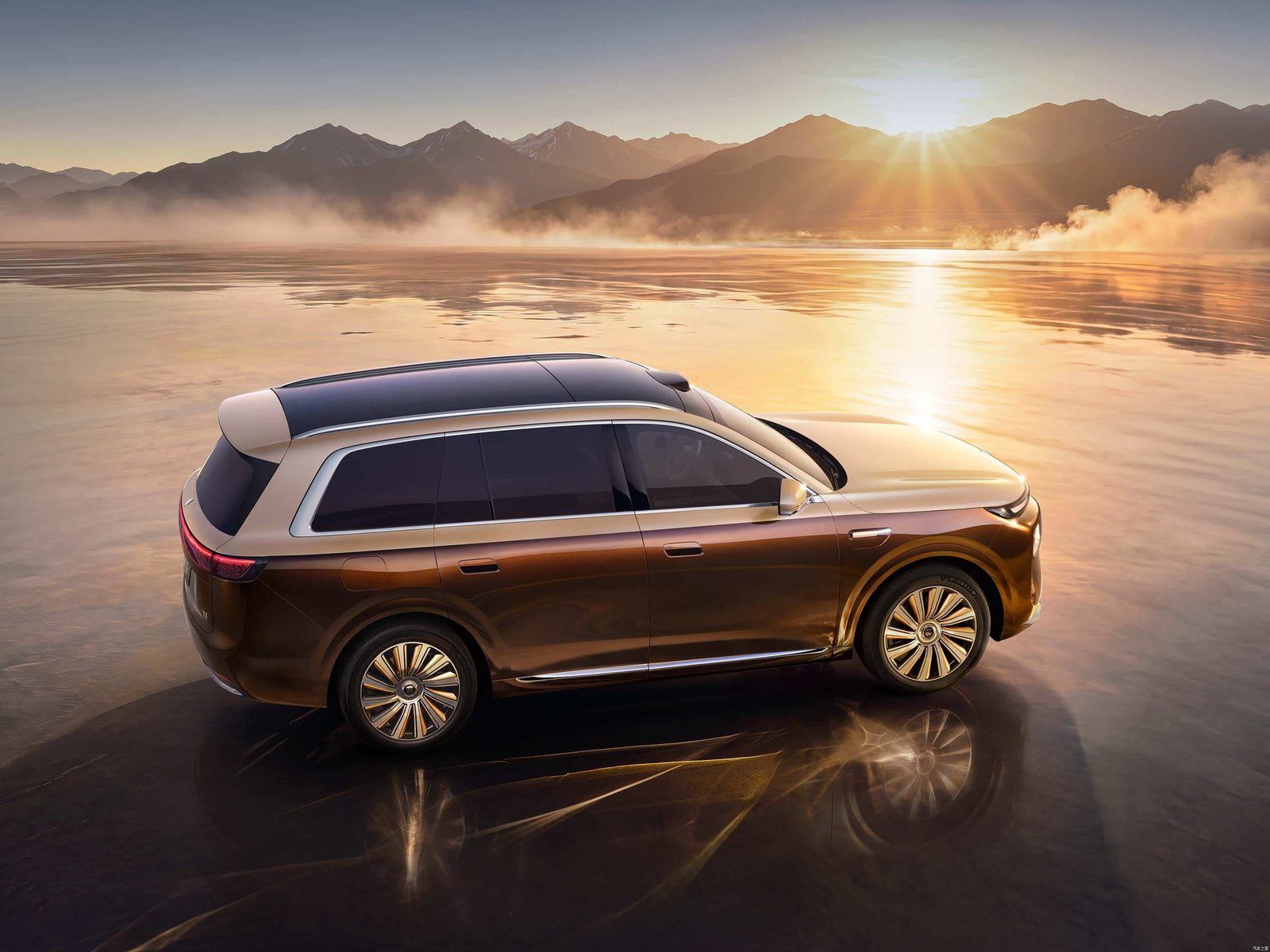 Dongfeng Yijing X9 EREV 2026 - exterior, rear three-quarter view, China market