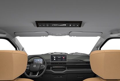 Farizon Xingxiang M7E 2026 - interior, cabin forward