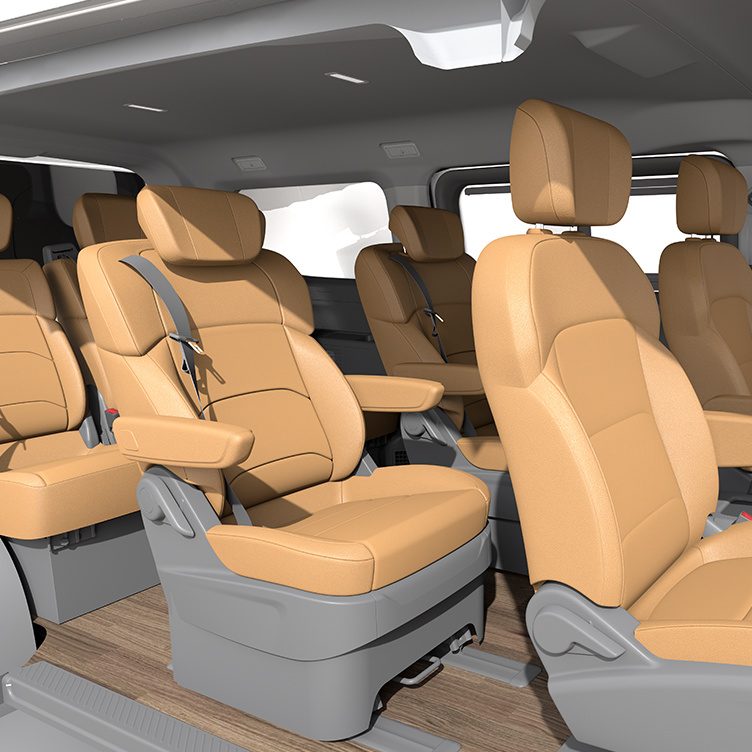 Farizon Xingxiang M7E 2026 - interior, second and third row seats