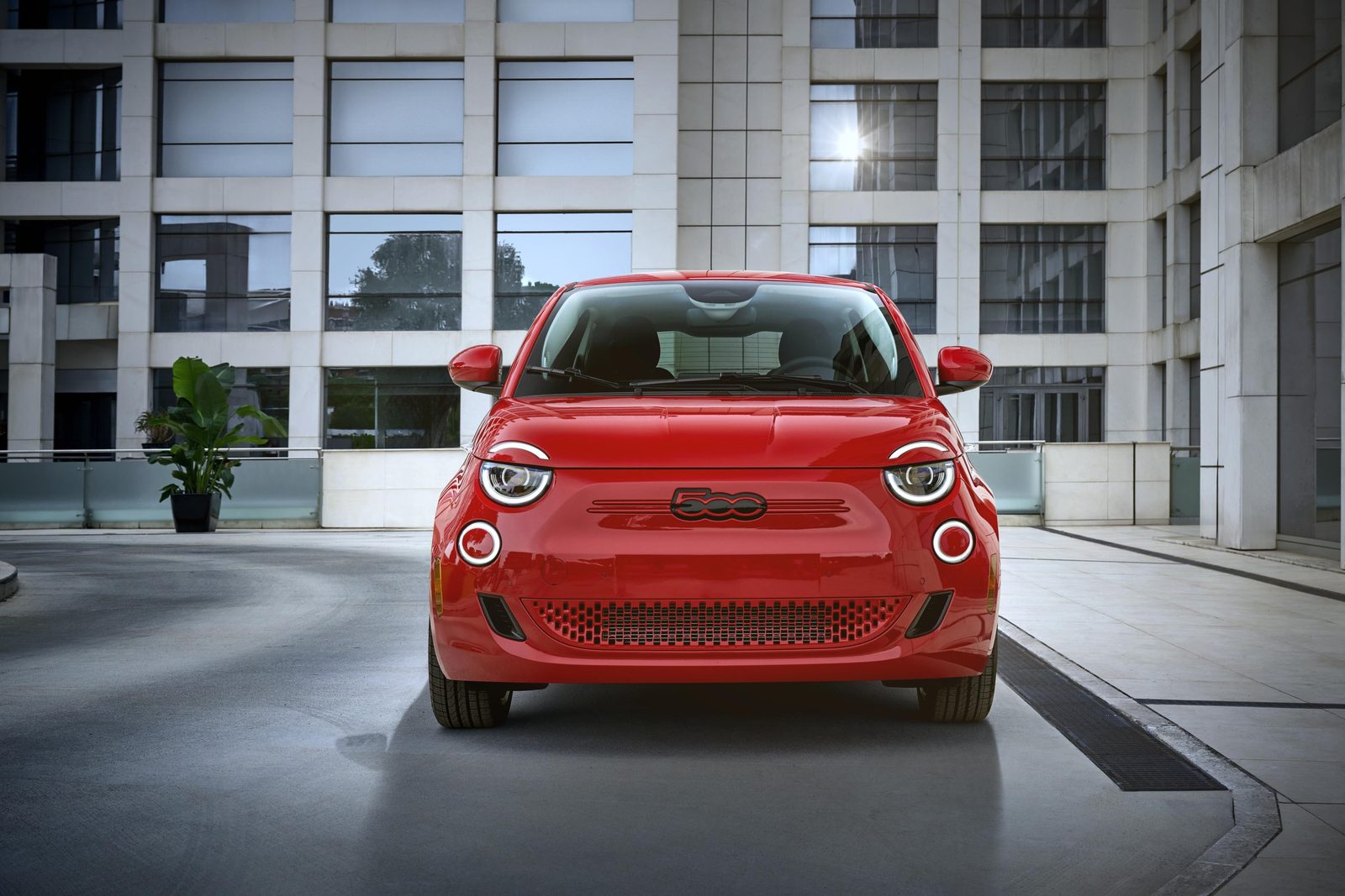 Fiat 500e 2024 - exterior, front view, US market