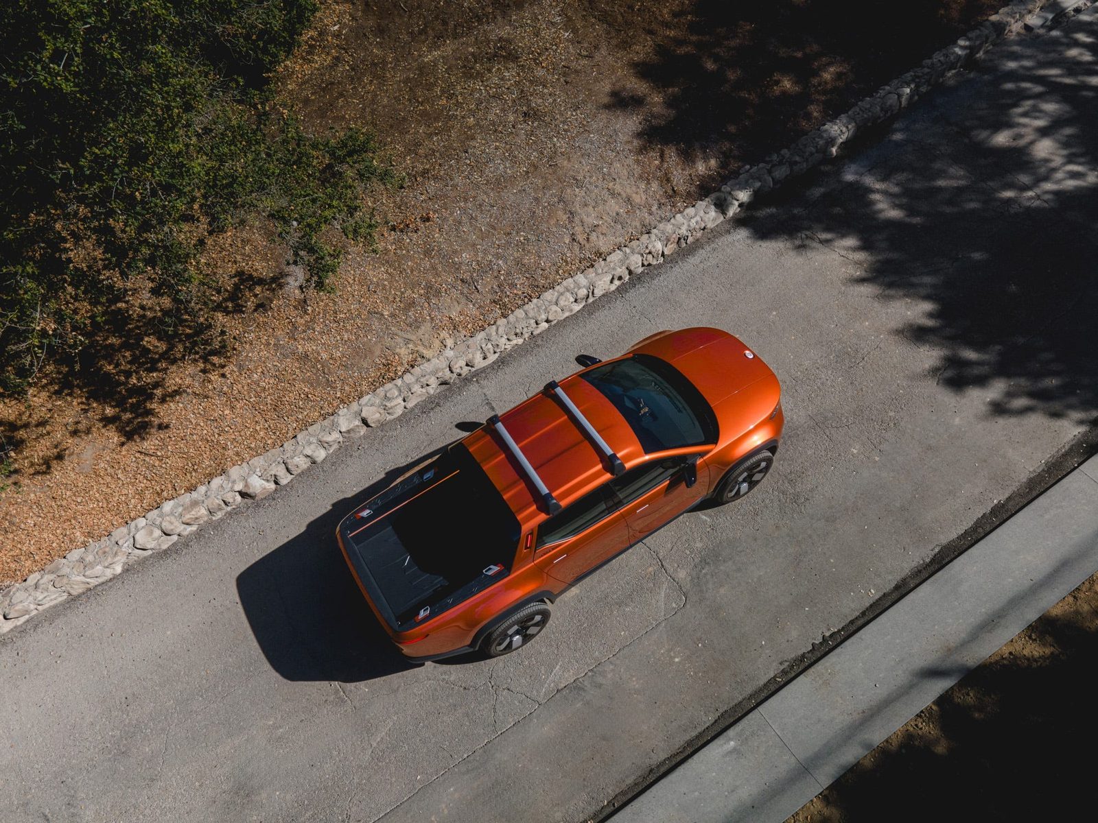 Fisker Alaska 2025 - exterior, overhead road, US/global cancelled pre-production reference market