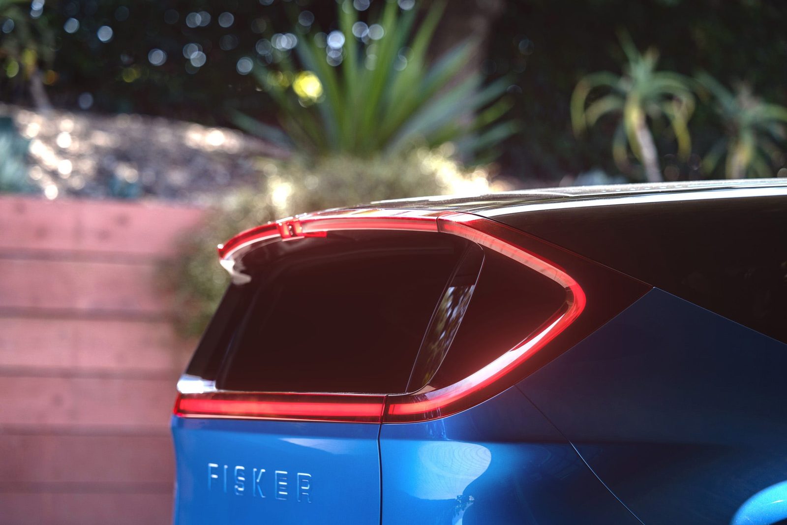 Fisker PEAR 2025 - exterior, taillight detail, US/global cancelled pre-production reference market