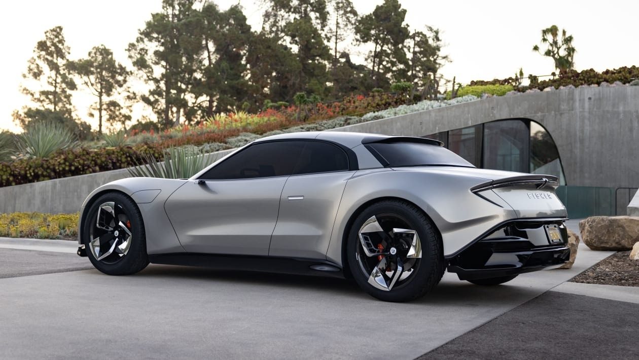 Fisker Ronin 2025 - exterior, rear three quarter top down, US/global cancelled concept reference market