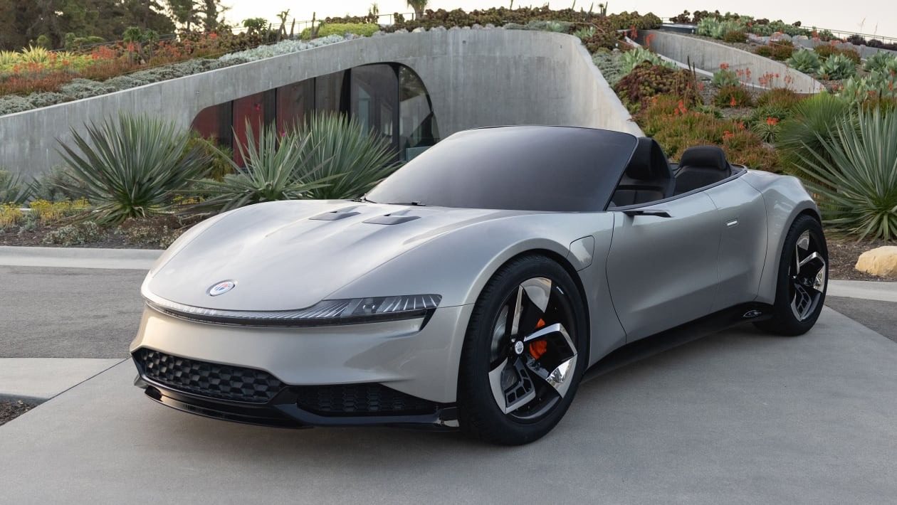 Fisker Ronin 2025 - exterior, front three quarter static, US/global cancelled concept reference market