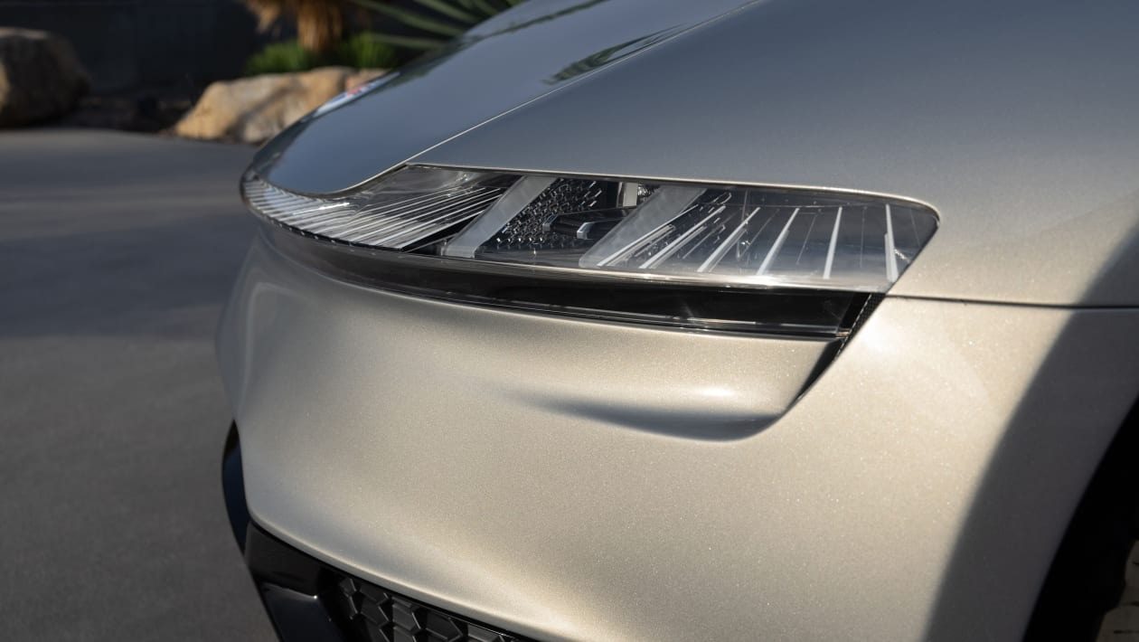 Fisker Ronin 2025 - exterior, headlight detail, US/global cancelled concept reference market