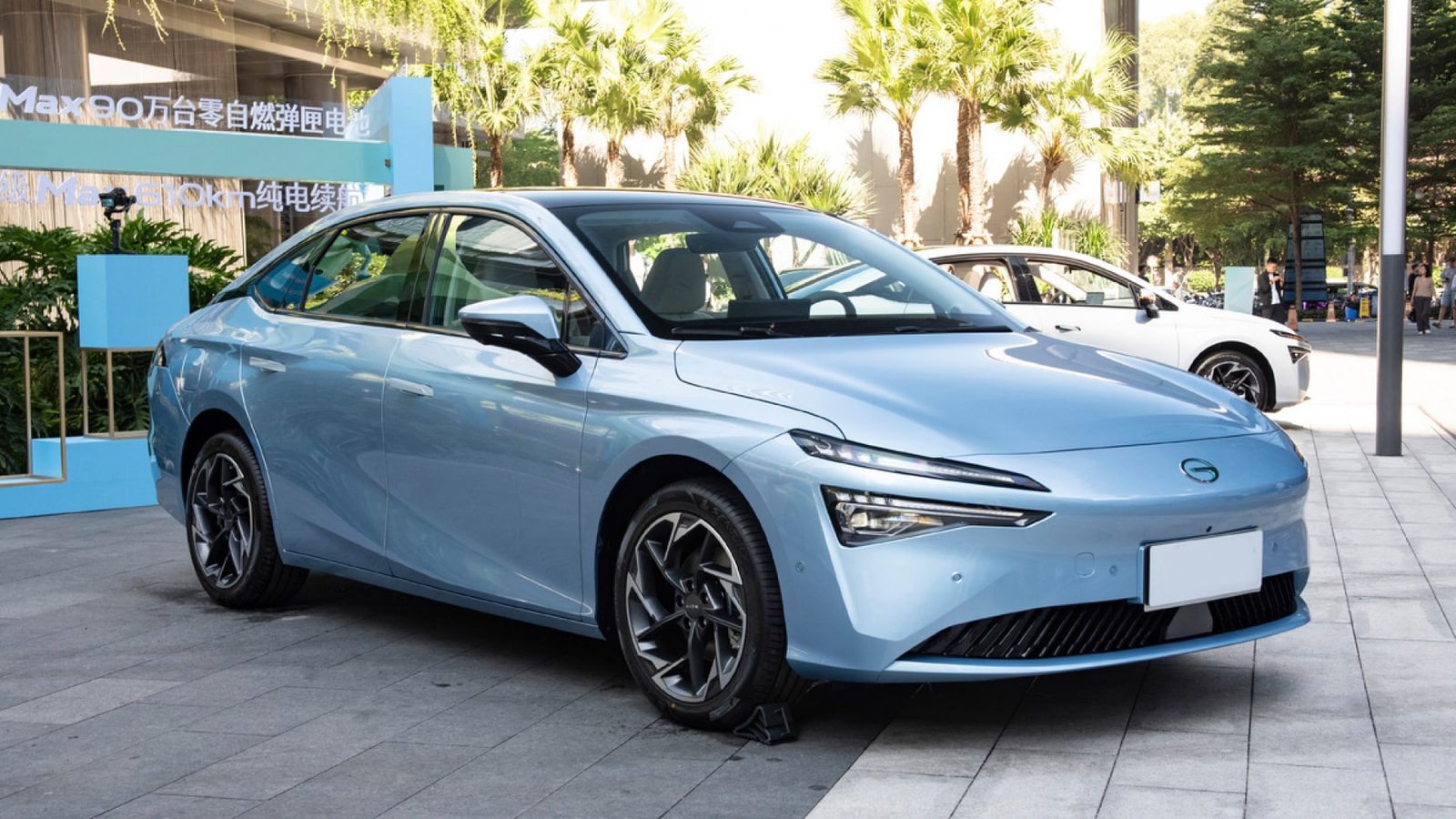 GAC Aion Aion S Max 2023 - exterior, front three-quarter view