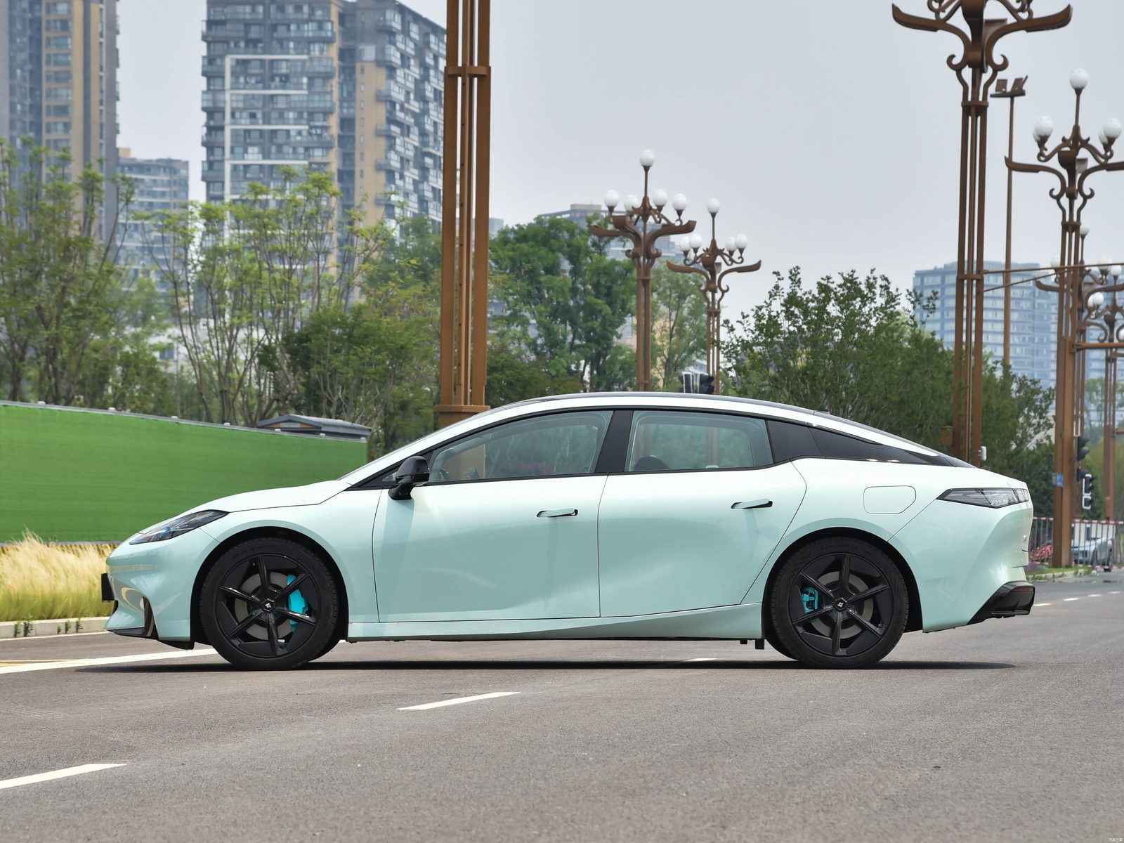 GAC Aion Hyptec GT / Hyper GT 2023 - exterior, side view, China market