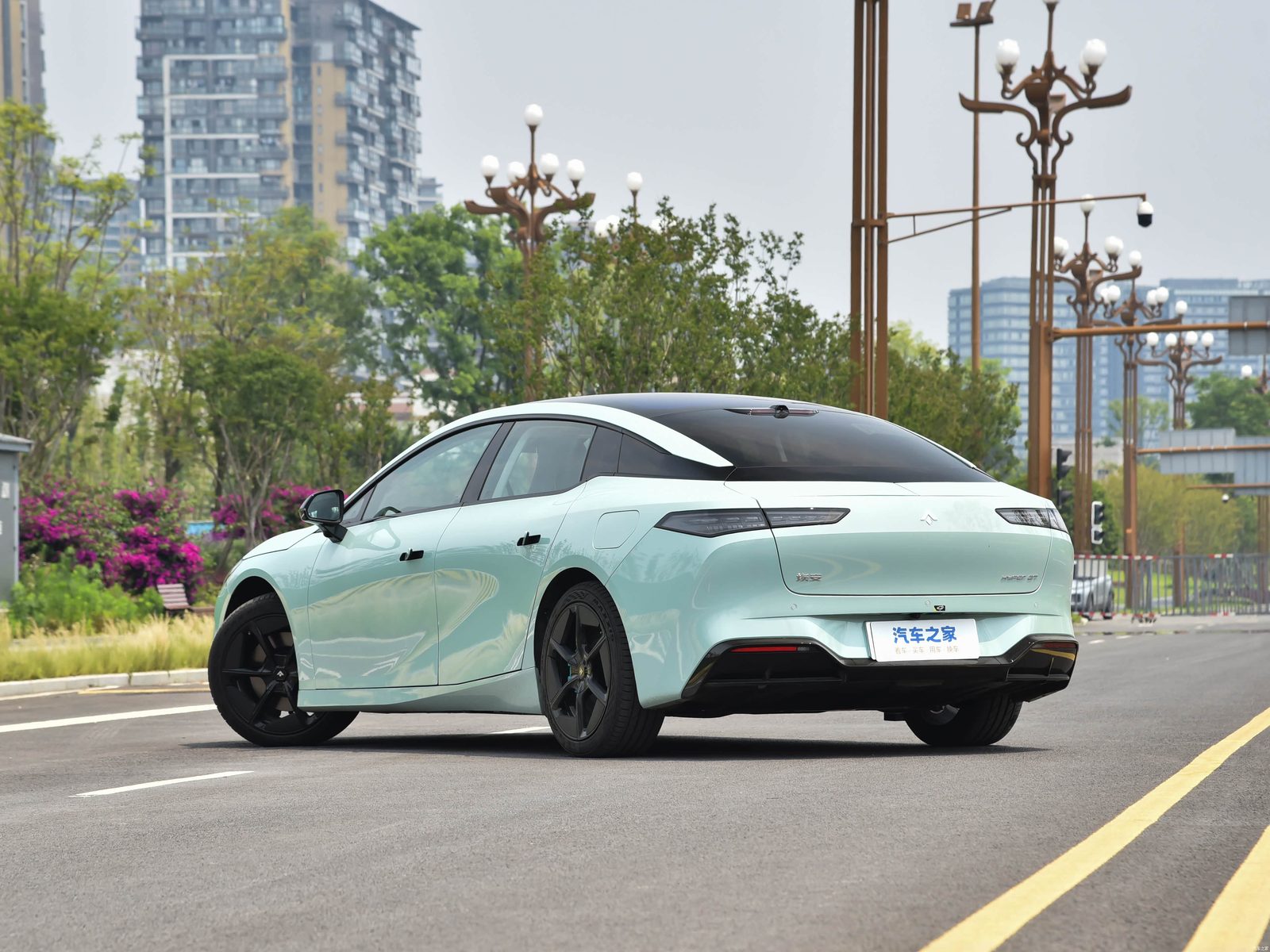 GAC Aion Hyptec GT / Hyper GT 2023 - exterior, rear three-quarter view, China market
