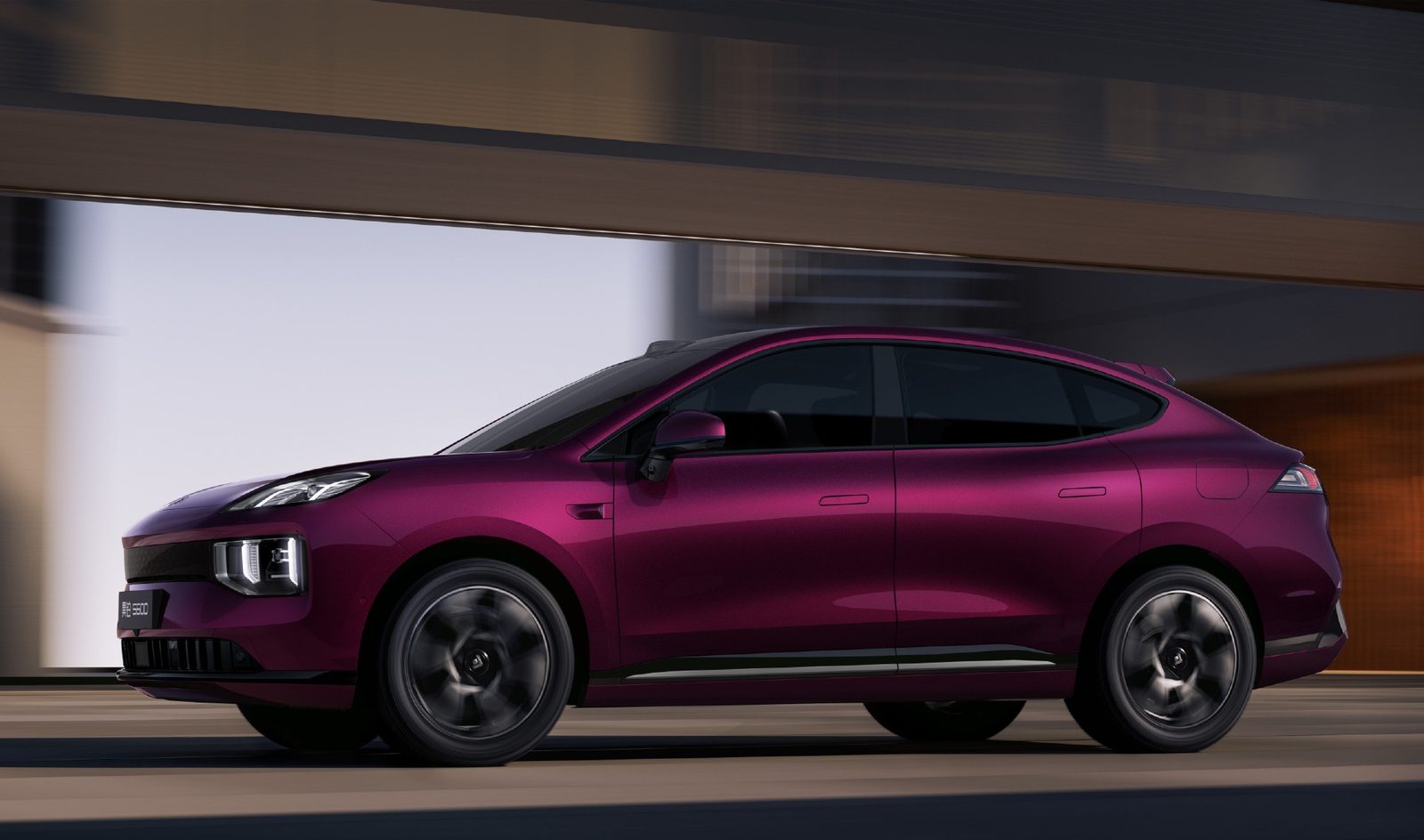 GAC Aion Hyptec S600 EREV 2026 - exterior, side motion, China; shared S600 EV/EREV body and cabin market