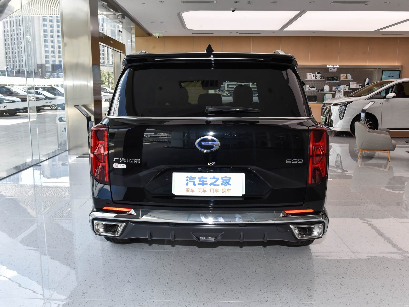 GAC Trumpchi ES9 PHEV 2024 - exterior, rear view, China market