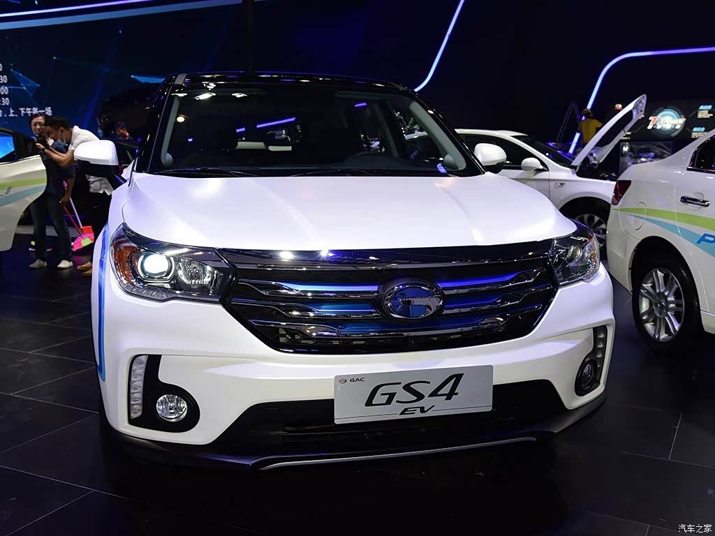 GAC Trumpchi GS4 EV 2016 - exterior, front view, China archive exact-specification reference market