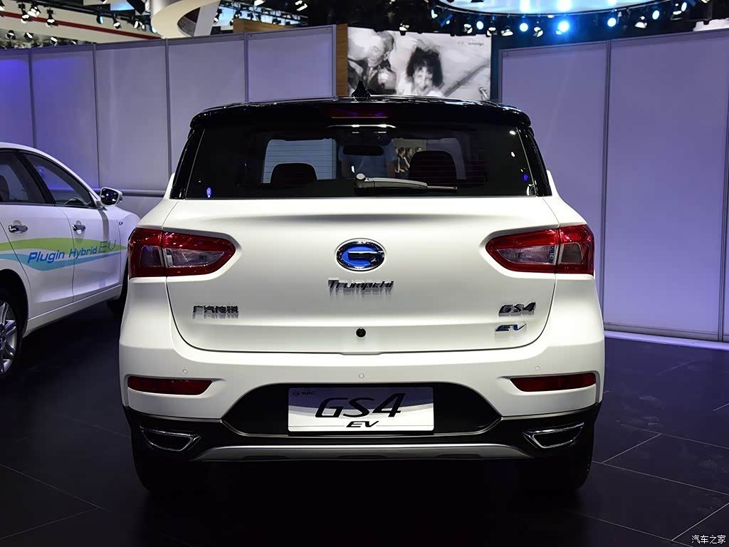 GAC Trumpchi GS4 EV 2016 - exterior, rear view, China archive exact-specification reference market
