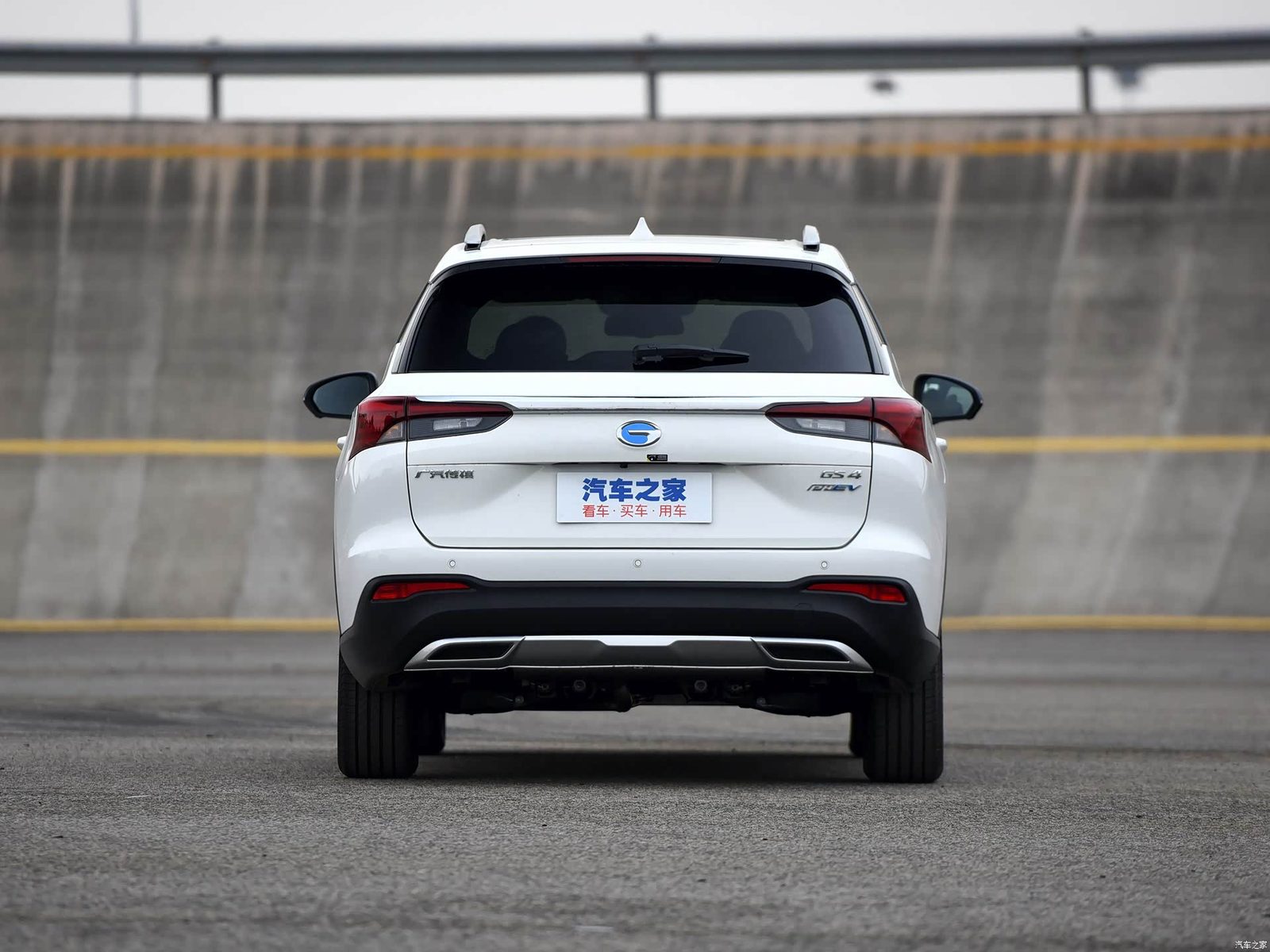 GAC Trumpchi GS4 PHEV 2019 - exterior, rear view, China archive exact-specification reference market