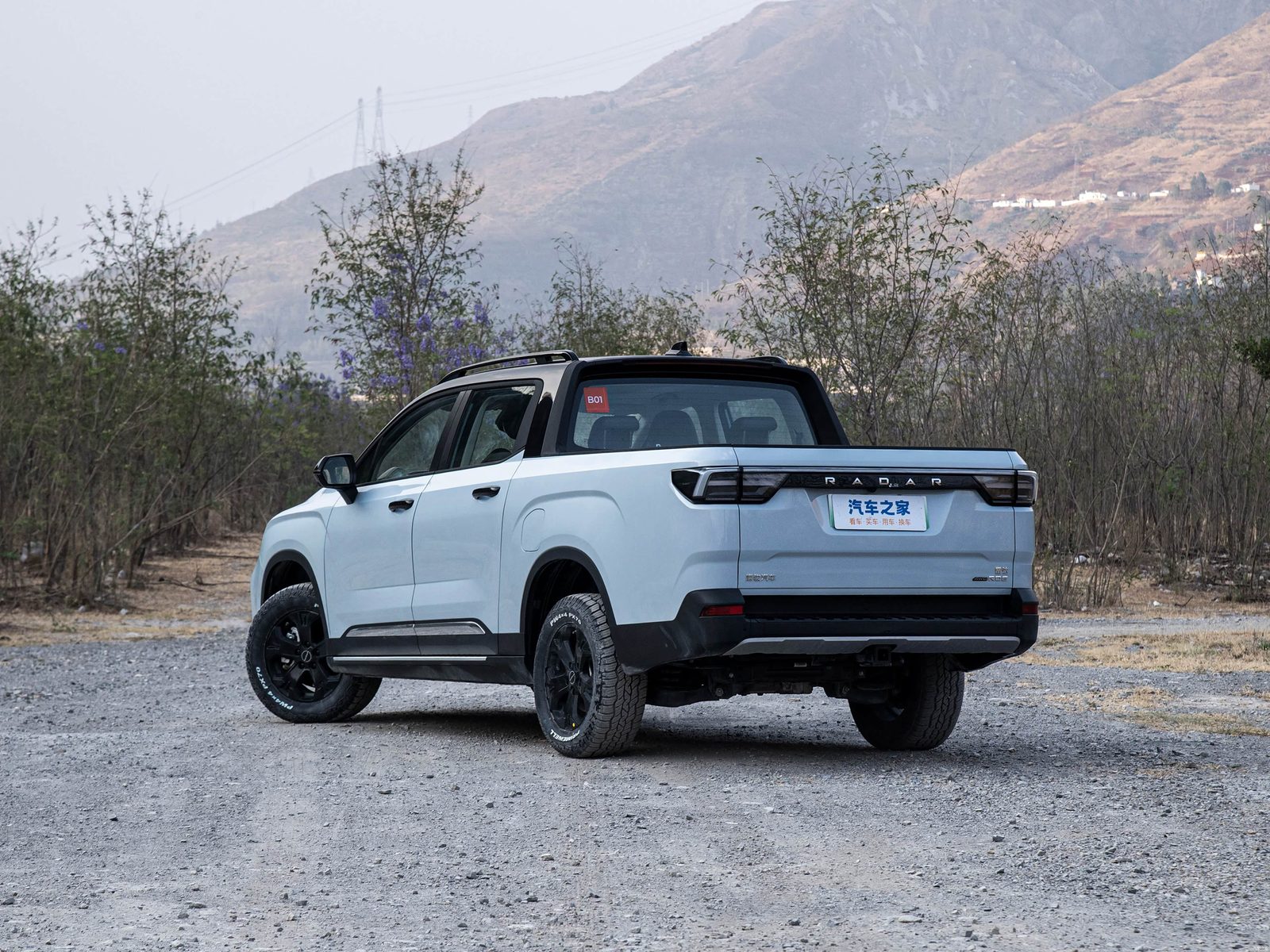 Geely Radar RD6 EV 2025 - exterior, rear three-quarter view, China market