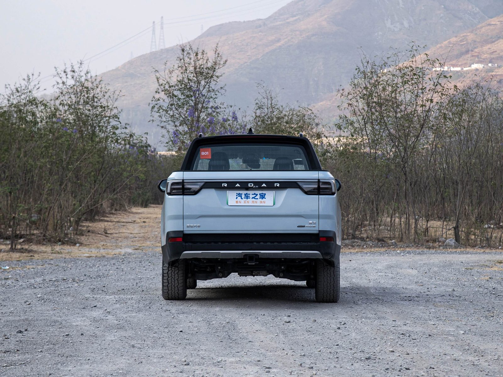 Geely Radar RD6 EV 2025 - exterior, rear view, China market