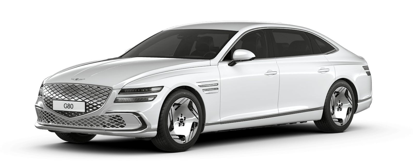 Genesis Electrified G80 2026 - exterior, side view, Global reference market