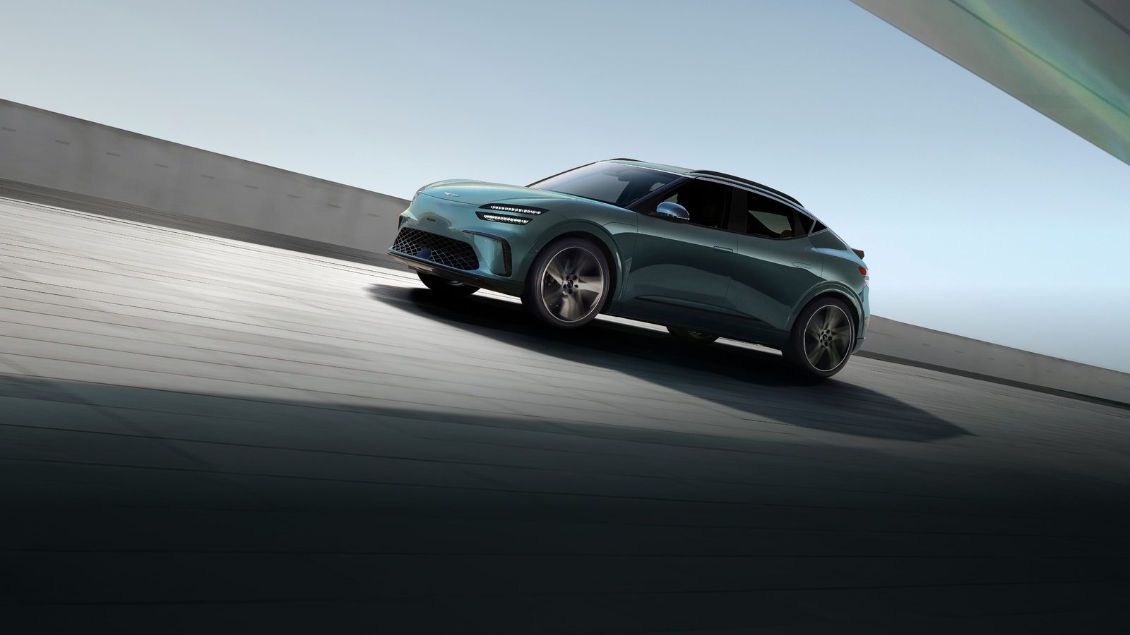 Genesis GV60 2026 - exterior, side view, Global reference market