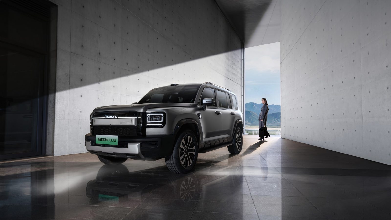 Haval Menglong PLUS PHEV 2026 — главное фото модели, экстерьер, вид спереди 3/4, рынок China