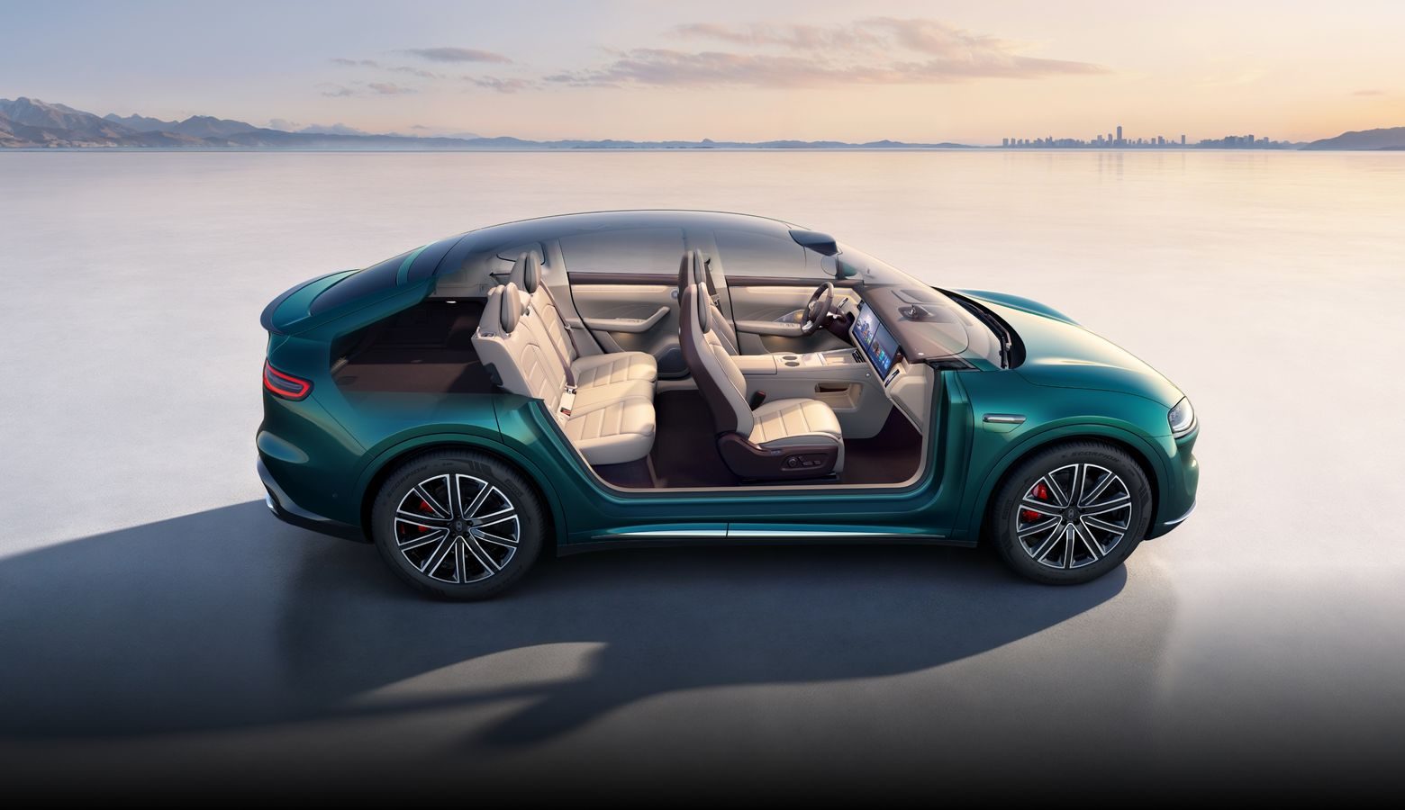 HIMA Luxeed R7 EV September 2026 refresh - interior, cabin layout, China market