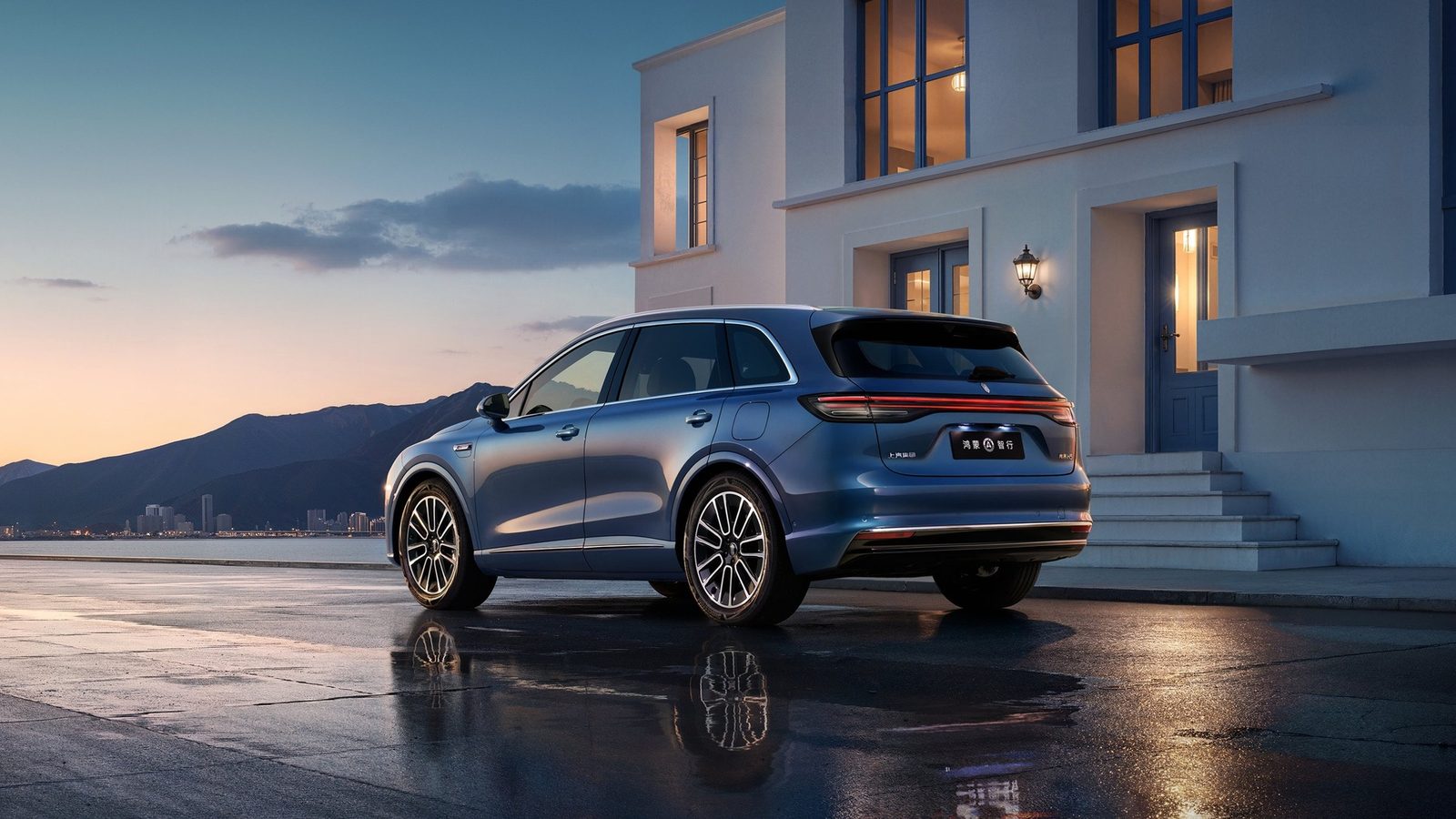 HIMA Shangjie H5 EREV 2025 - exterior, rear three-quarter view, China market
