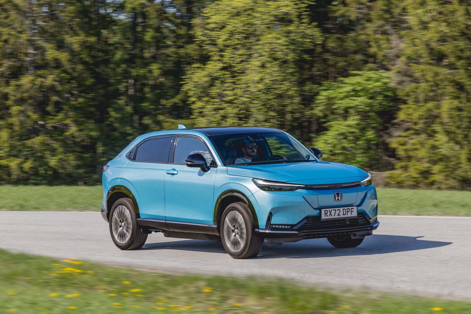 Honda e:Ny1 Global 2023 - exterior, front three-quarter view, Europe/global reference market