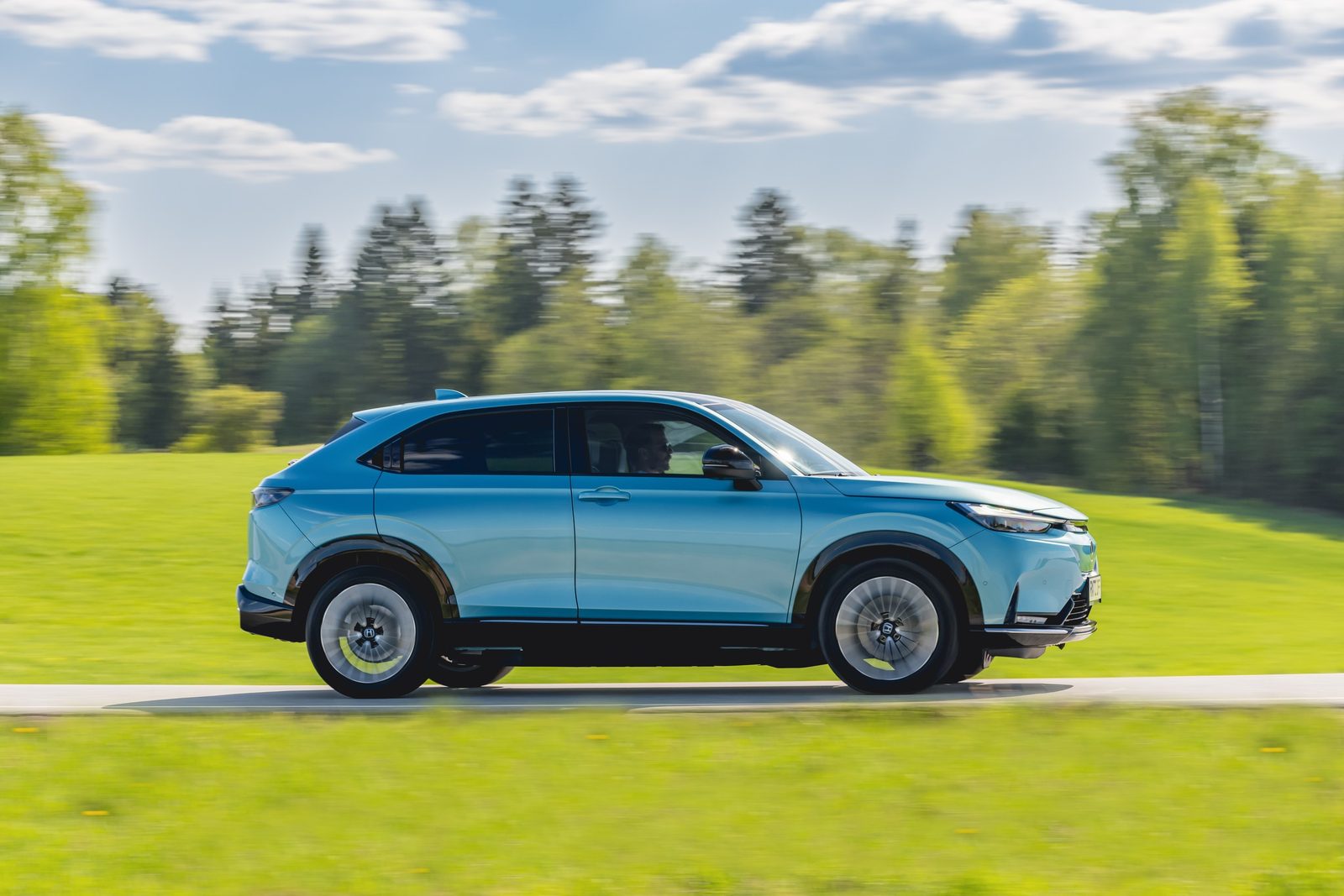Honda e:Ny1 Global 2023 - exterior, side view, Europe/global reference market