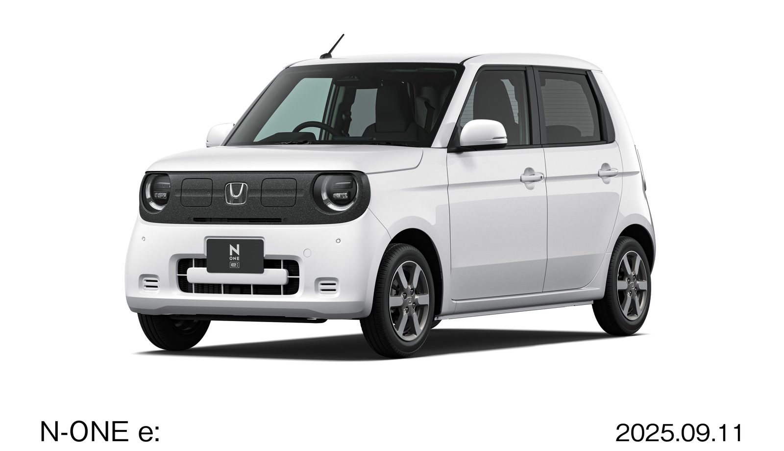 Honda N-ONE e: Japan 2025 - exterior, front three quarter white, Japan market