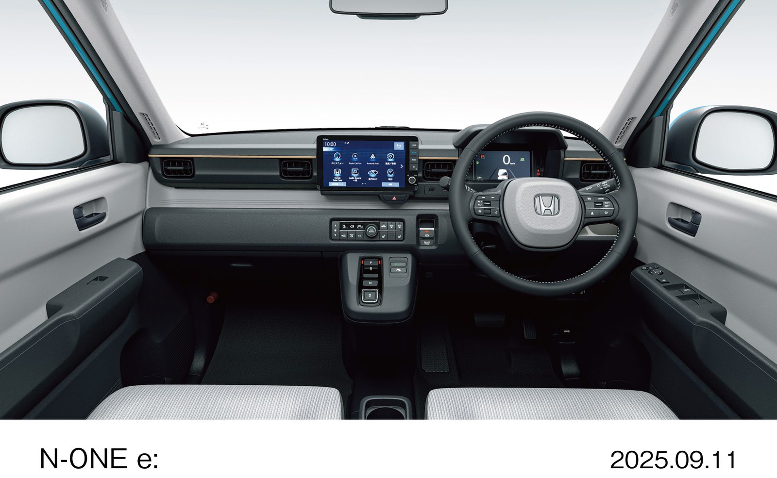 Honda N-ONE e: Japan 2025 - interior, dashboard, Japan market