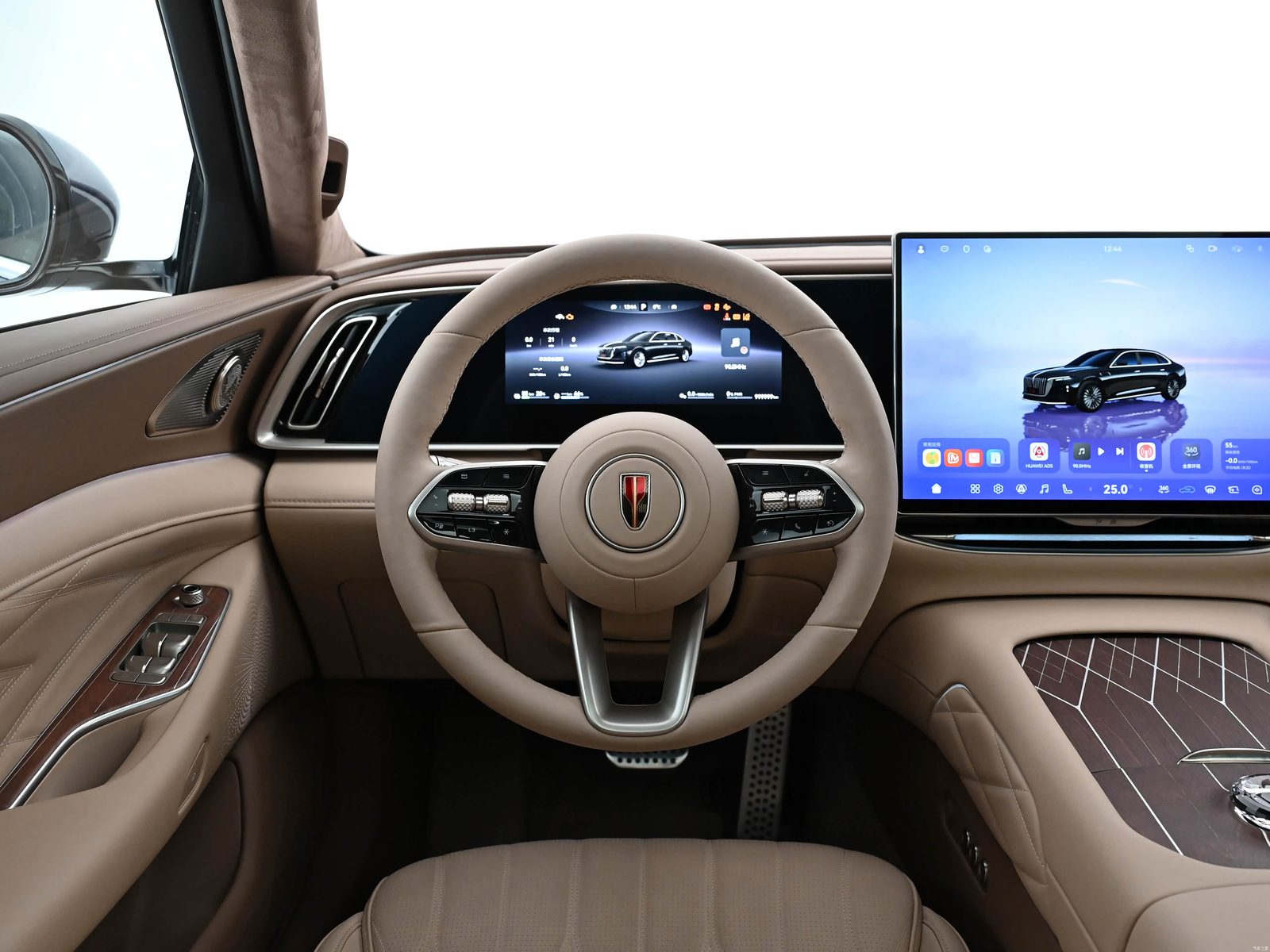 Hongqi H9 PHEV (new generation) 2026 - interior, driver, China market
