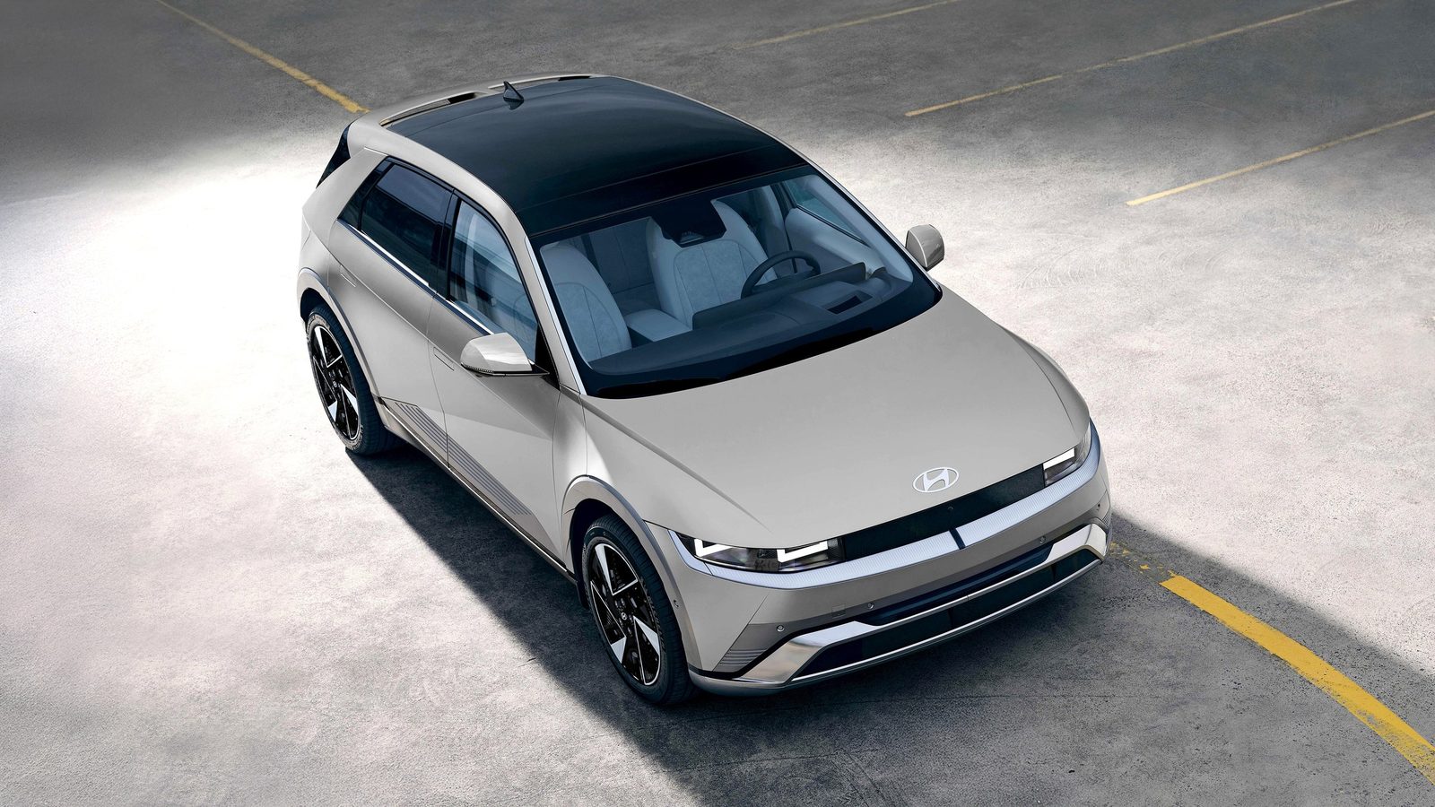 Hyundai IONIQ 5 2021 — экстерьер, вид сбоку, рынок internal_mvp