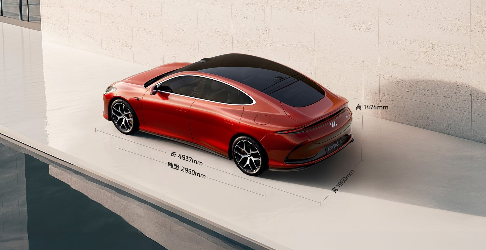 IM Motors L6 New Generation Special Editions 2026 - exterior, top side 3q, China/import market