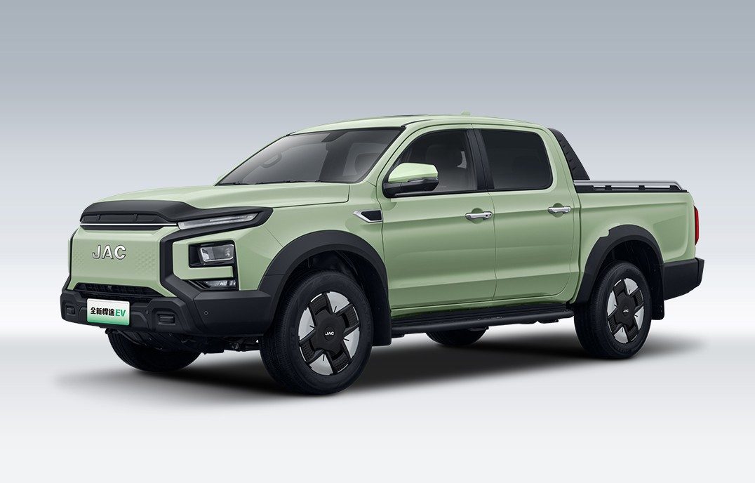 JAC Pickup Hantu EV / Hunter EV 2025 — экстерьер, side 3q, рынок China
