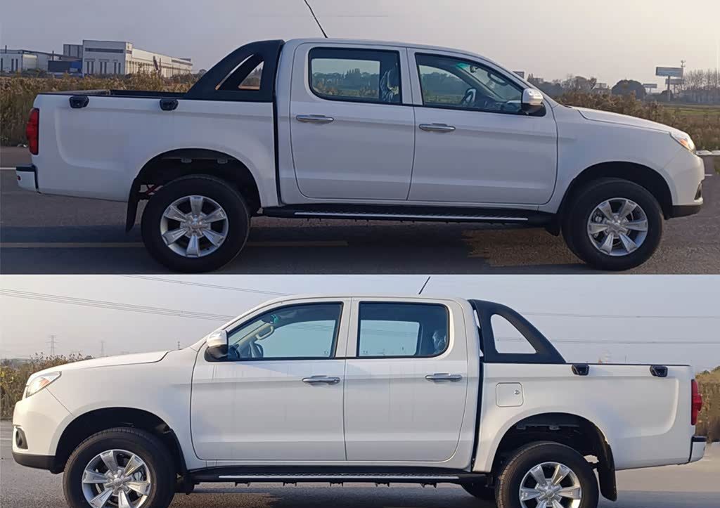 JAC Pickup T6 EV 2023 - exterior, side view, China market