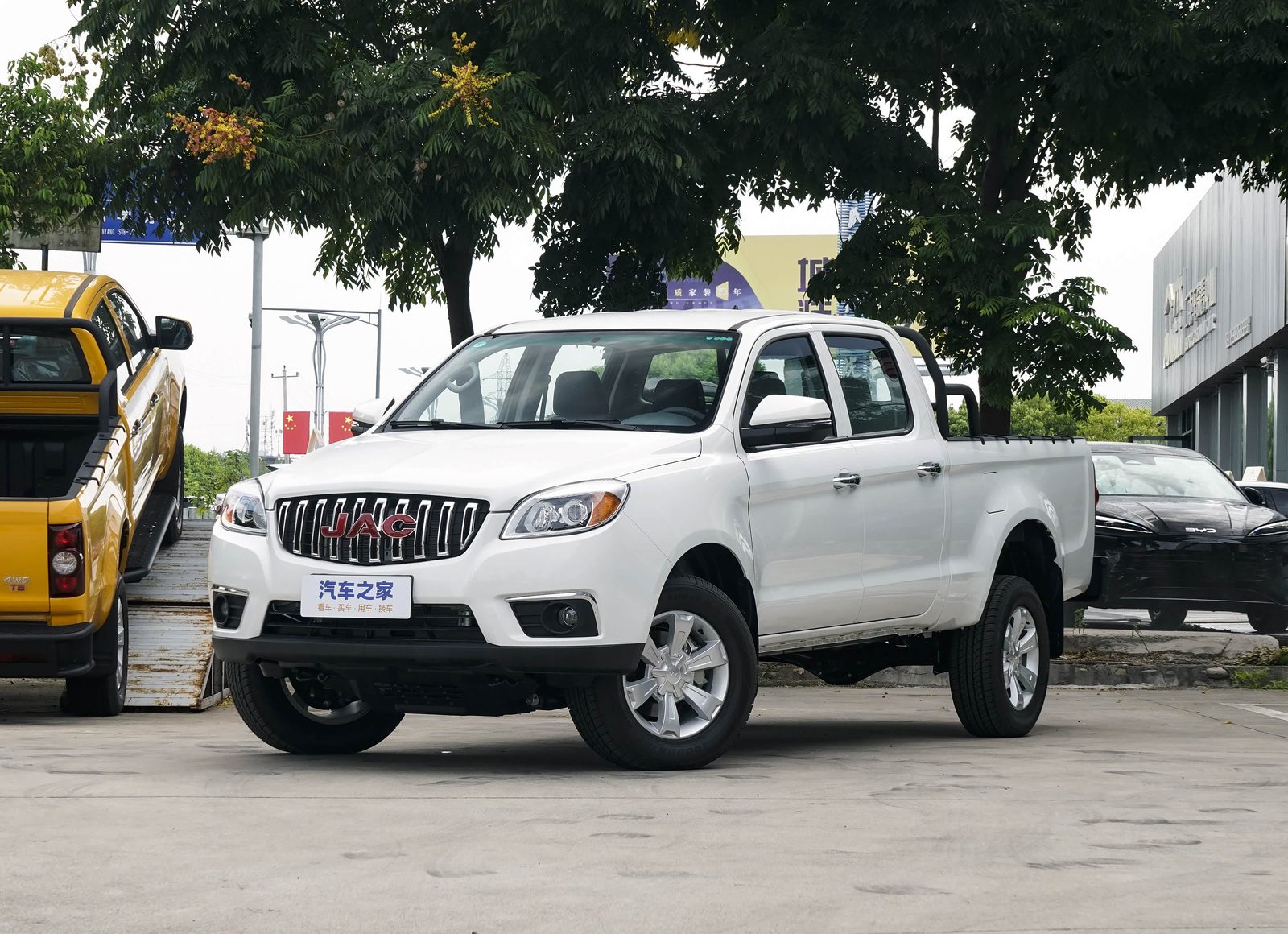 JAC Pickup T6 EV 2024 - exterior, front 3q alt, China market